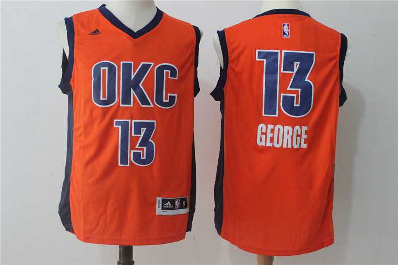 Oklahoma City Thunder #13 Paul George Orange Swingman Jersey,We sell and wholesale Oklahoma City Thunder #13 Paul George Orange Swingman Jersey on line form chian!